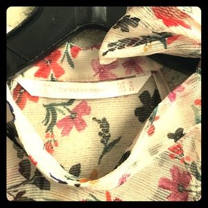 Zara floral top